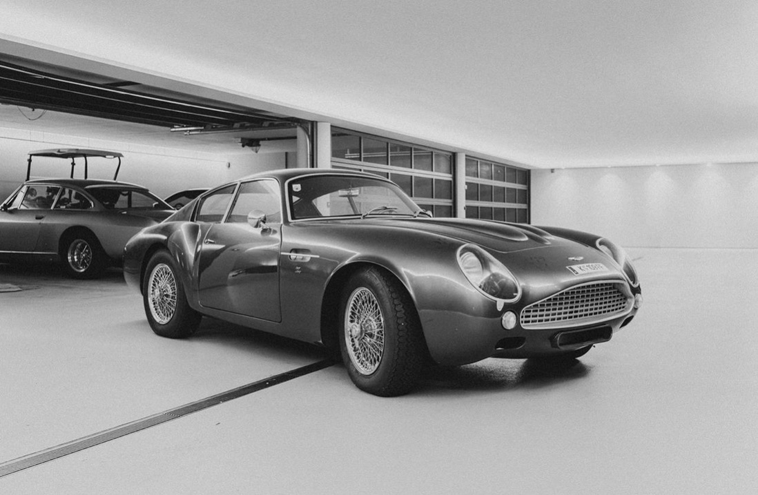 DB4 GT Zagato in einer Sammlung
