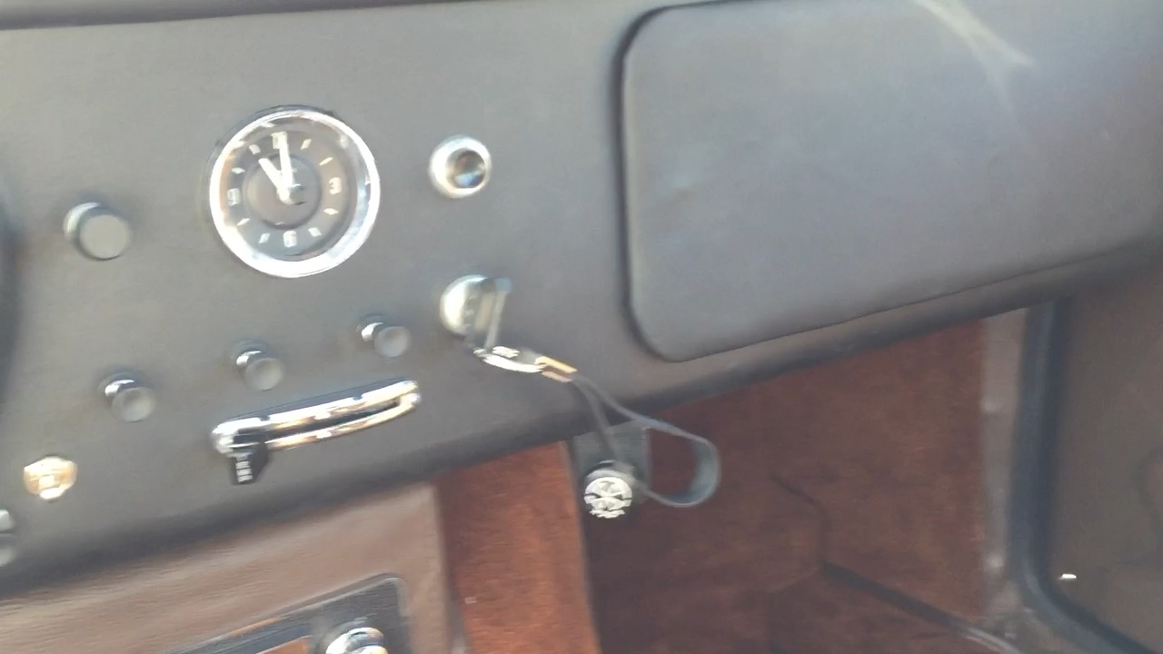 Aston Martin DB4 GT Zagato – Innenraumdetail